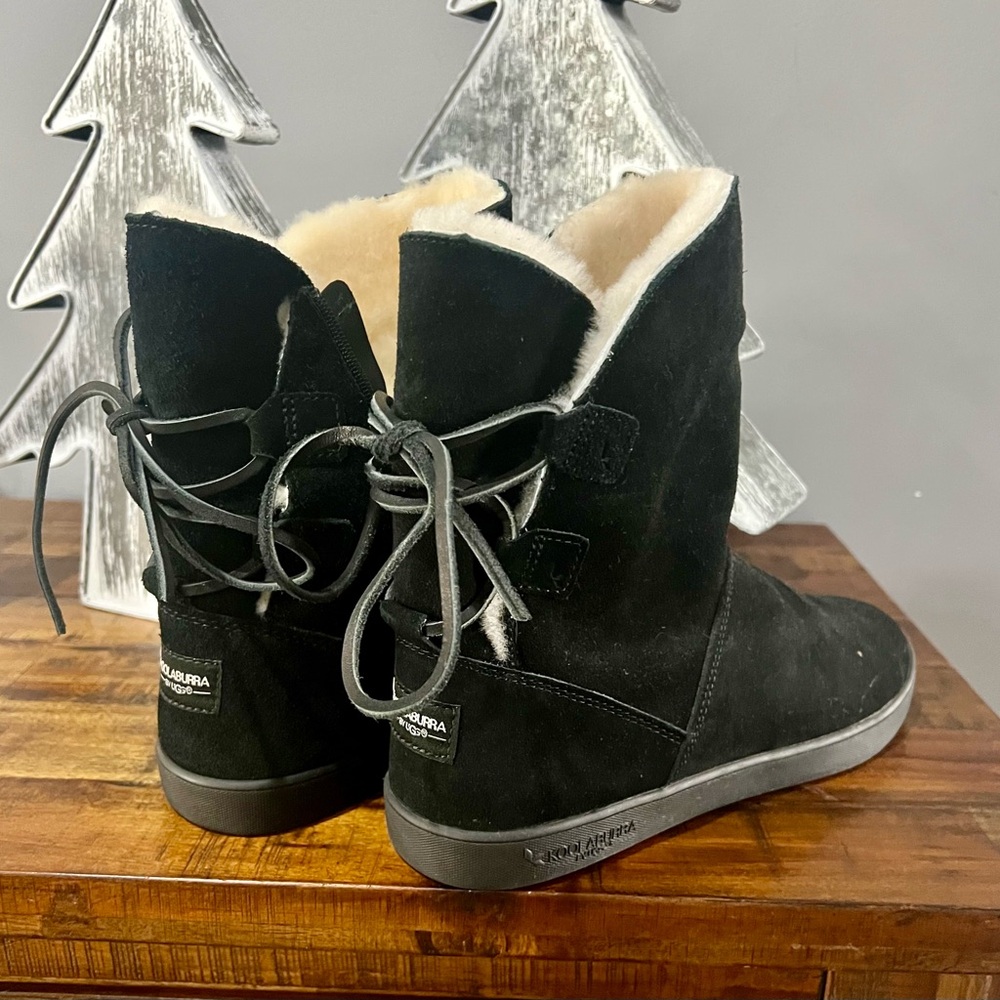 Koolaburra Black Winter Boots